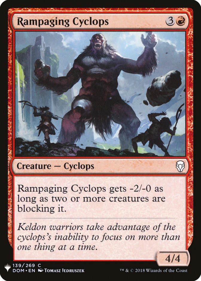 Rampaging Cyclops [Mystery Booster] | Dragon's Lair Comics and Fantasy Houston TX