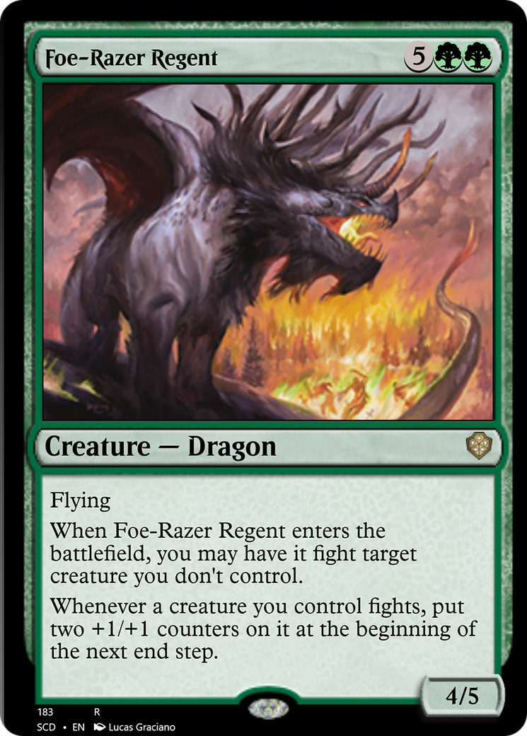 Foe-Razer Regent [Starter Commander Decks] | Dragon's Lair Comics and Fantasy Houston TX