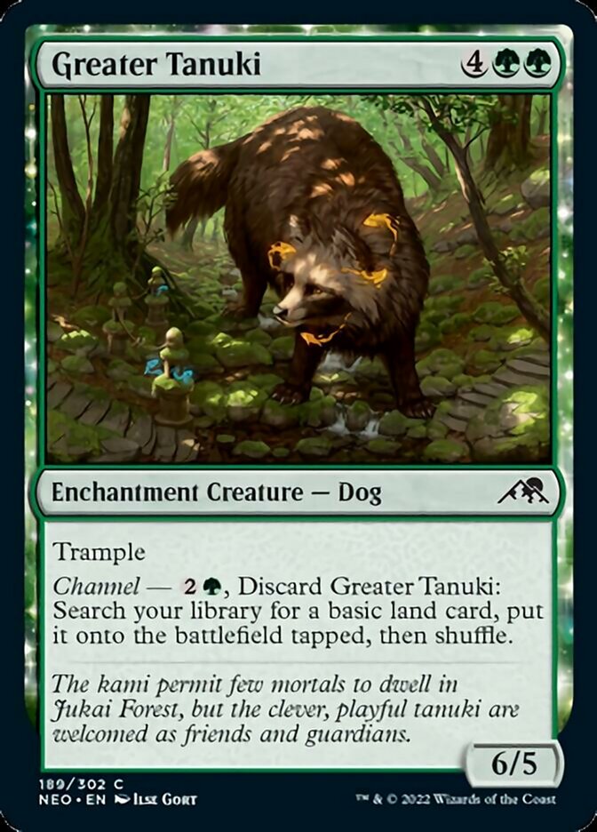 Greater Tanuki [Kamigawa: Neon Dynasty] | Dragon's Lair Comics and Fantasy Houston TX