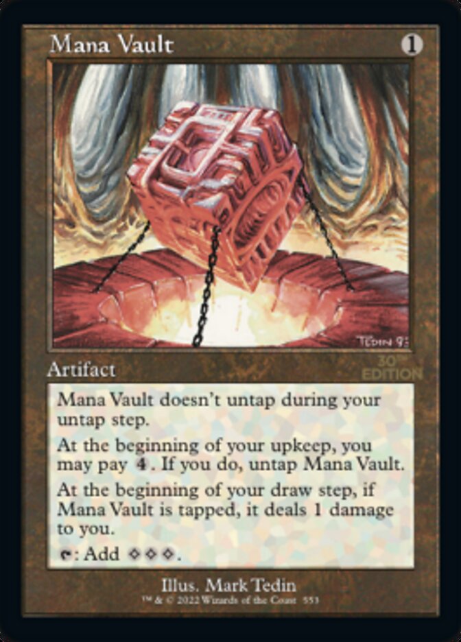 Mana Vault (Retro) [30th Anniversary Edition] | Dragon's Lair Comics and Fantasy Houston TX