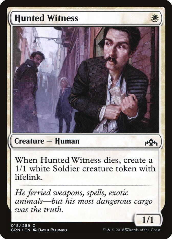 Hunted Witness [Guilds of Ravnica] | Dragon's Lair Comics and Fantasy Houston TX