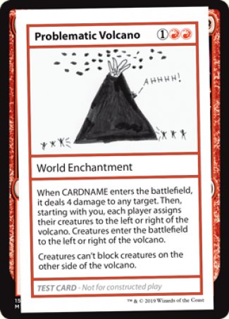 Problematic Volcano (2021 Edition) [Mystery Booster Playtest Cards] | Dragon's Lair Comics and Fantasy Houston TX