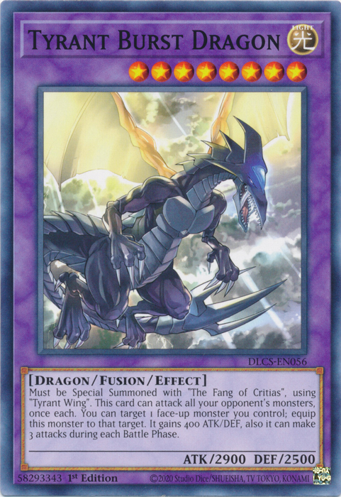 Tyrant Burst Dragon [DLCS-EN056] Common | Dragon's Lair Comics and Fantasy Houston TX