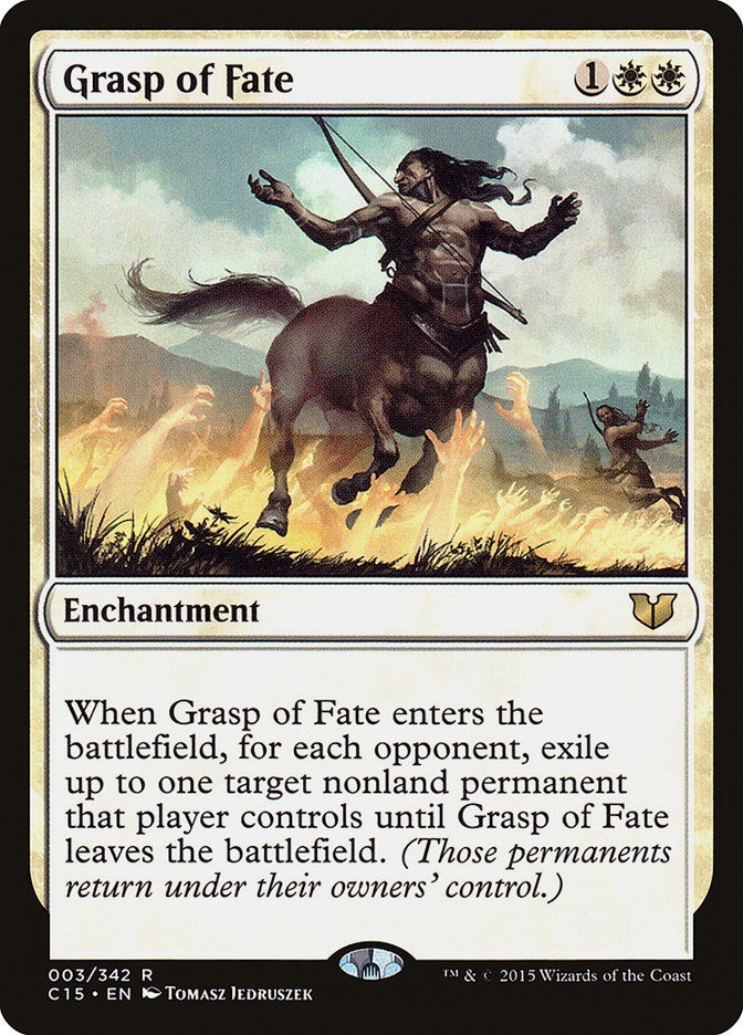 Grasp of Fate [Commander 2015] | Dragon's Lair Comics and Fantasy Houston TX
