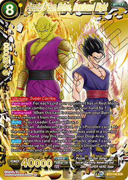 Piccolo & Son Gohan, Newfound Might (BT17-148) [Ultimate Squad] | Dragon's Lair Comics and Fantasy Houston TX