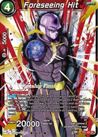 Foreseeing Hit (Championship Final 2019) (TB1-008) [Tournament Promotion Cards] | Dragon's Lair Comics and Fantasy Houston TX