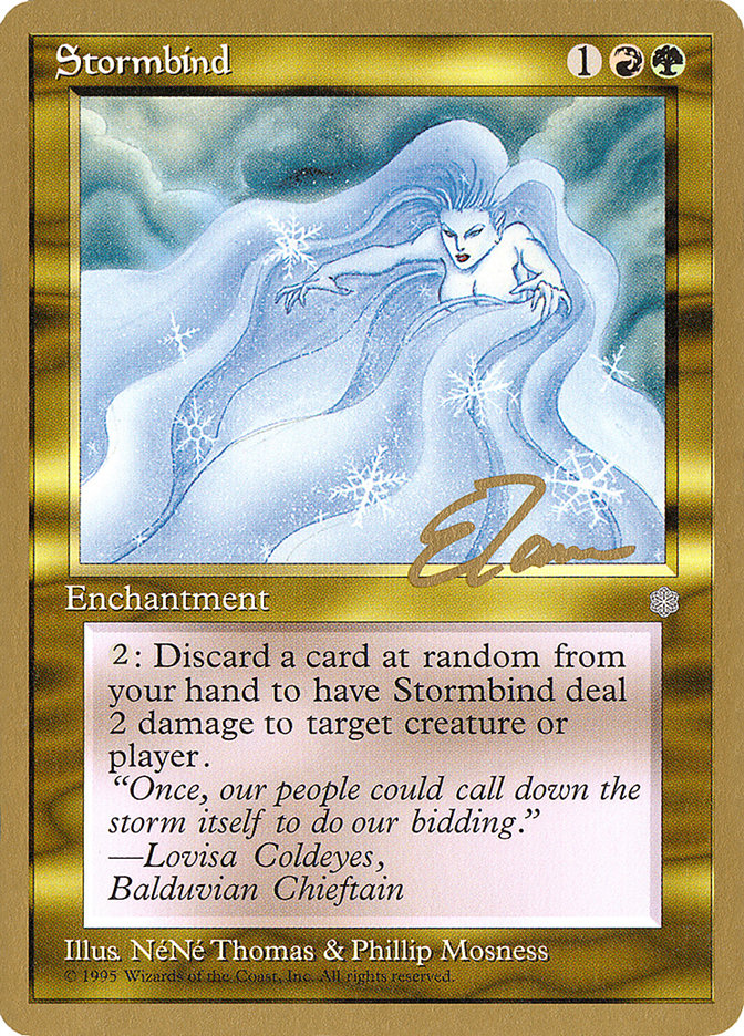 Stormbind (Eric Tam) [Pro Tour Collector Set] | Dragon's Lair Comics and Fantasy Houston TX
