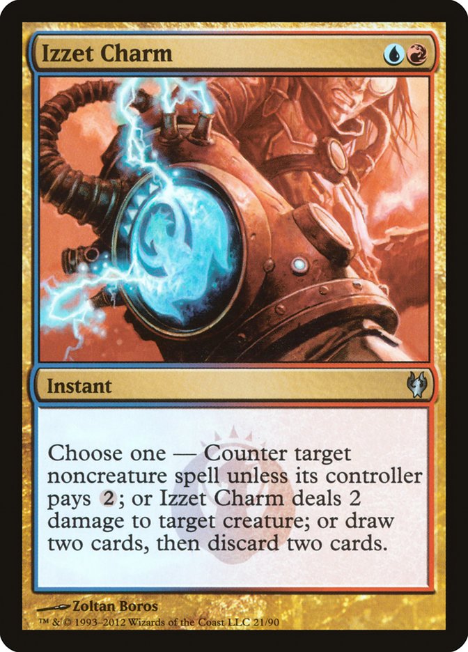 Izzet Charm [Duel Decks: Izzet vs. Golgari] | Dragon's Lair Comics and Fantasy Houston TX
