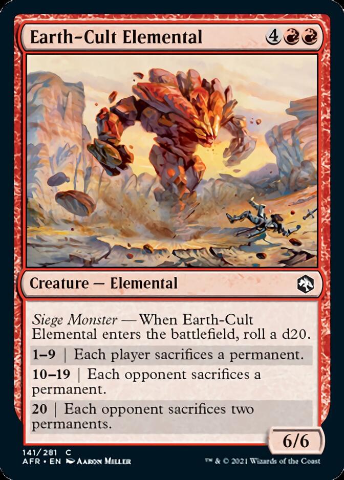 Earth-Cult Elemental [Dungeons & Dragons: Adventures in the Forgotten Realms] | Dragon's Lair Comics and Fantasy Houston TX