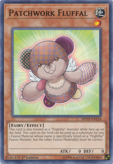 Patchwork Fluffal [MP19-EN226] Common | Dragon's Lair Comics and Fantasy Houston TX