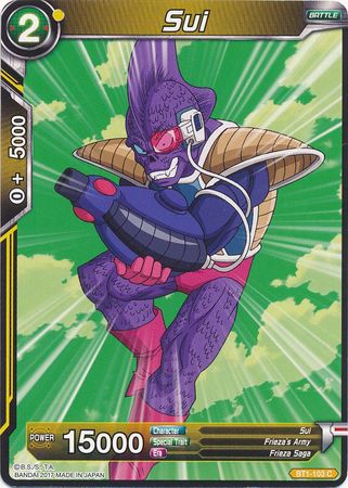 Sui (BT1-103) [Galactic Battle] | Dragon's Lair Comics and Fantasy Houston TX