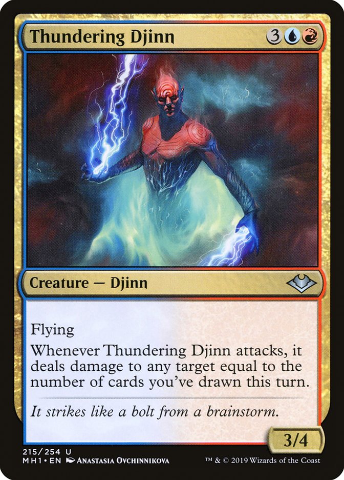 Thundering Djinn [Modern Horizons] | Dragon's Lair Comics and Fantasy Houston TX