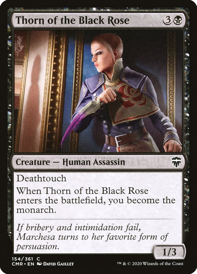 Thorn of the Black Rose [Commander Legends] | Dragon's Lair Comics and Fantasy Houston TX