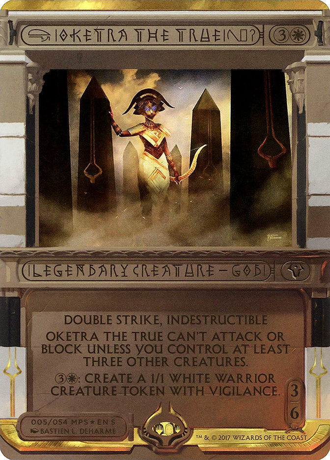Oketra the True (Invocation) [Amonkhet Invocations] | Dragon's Lair Comics and Fantasy Houston TX
