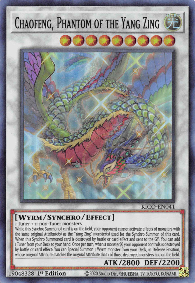 Chaofeng, Phantom of the Yang Zing [KICO-EN041] Super Rare | Dragon's Lair Comics and Fantasy Houston TX