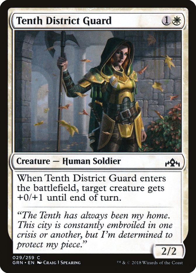 Tenth District Guard [Guilds of Ravnica] | Dragon's Lair Comics and Fantasy Houston TX