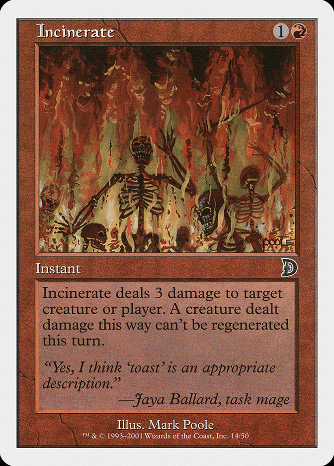 Incinerate [Deckmasters] | Dragon's Lair Comics and Fantasy Houston TX