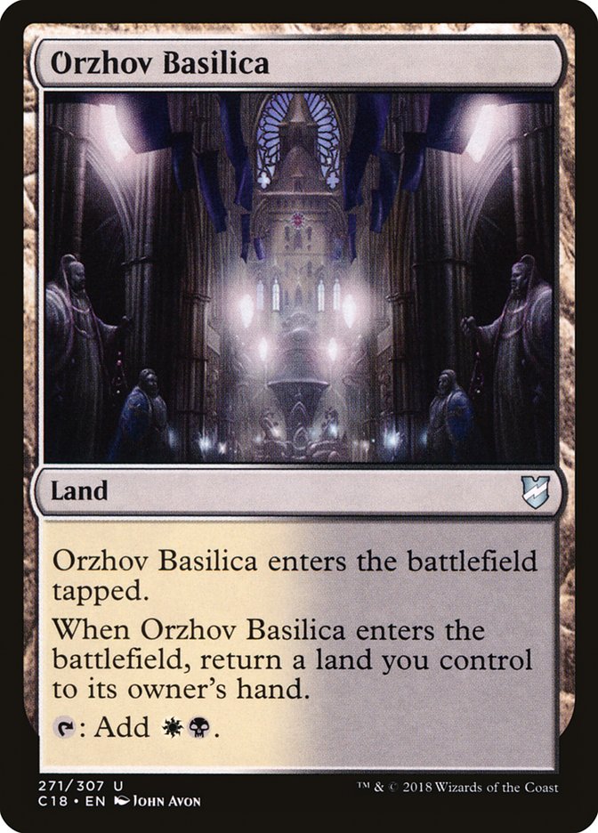 Orzhov Basilica [Commander 2018] | Dragon's Lair Comics and Fantasy Houston TX