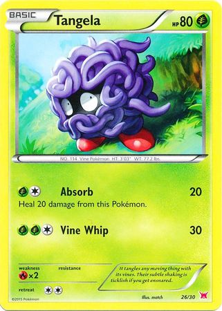 Tangela (26/30) [XY: Trainer Kit 2 - Latias] | Dragon's Lair Comics and Fantasy Houston TX