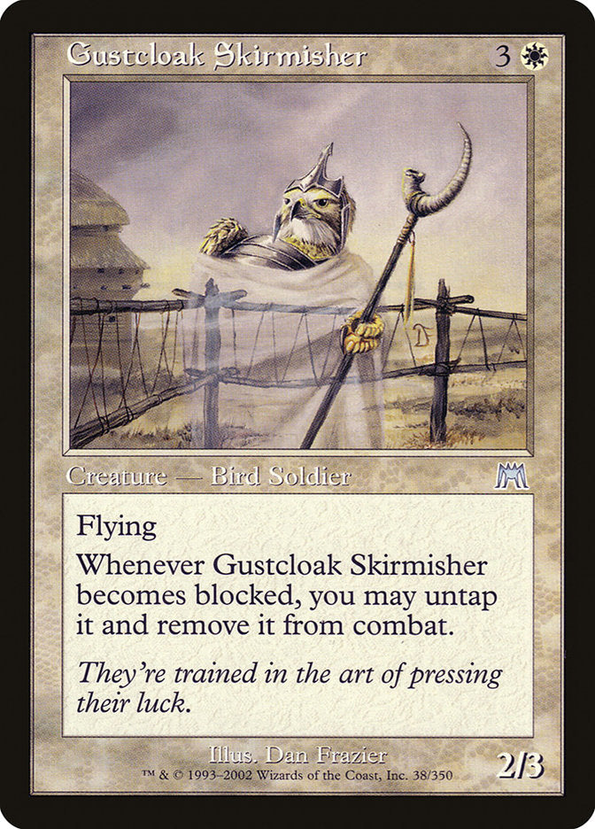 Gustcloak Skirmisher [Onslaught] | Dragon's Lair Comics and Fantasy Houston TX