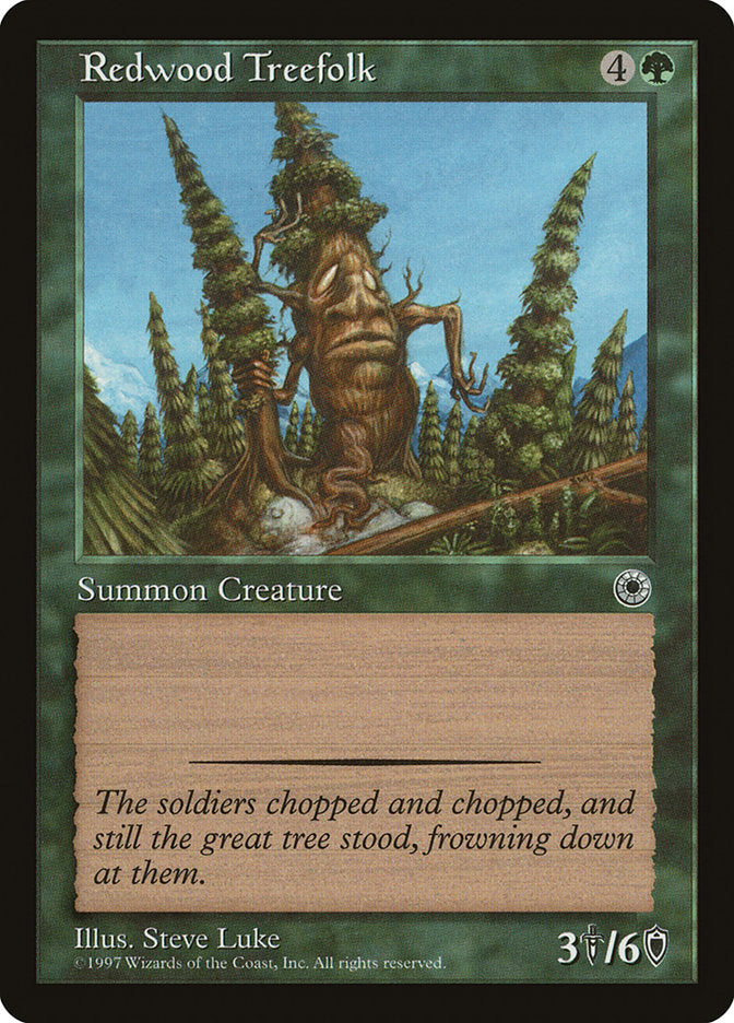 Redwood Treefolk [Portal] | Dragon's Lair Comics and Fantasy Houston TX