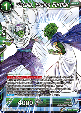 Piccolo, Fusing Further (BT17-077) [Ultimate Squad] | Dragon's Lair Comics and Fantasy Houston TX