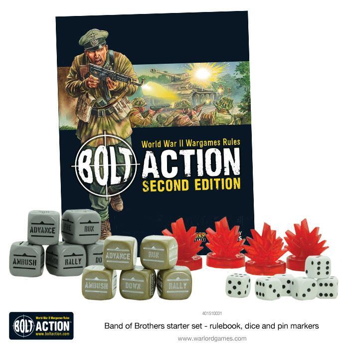 Bolt Action: Band of Brothers 2-Player Starter Set | Dragon's Lair Comics and Fantasy Houston TX