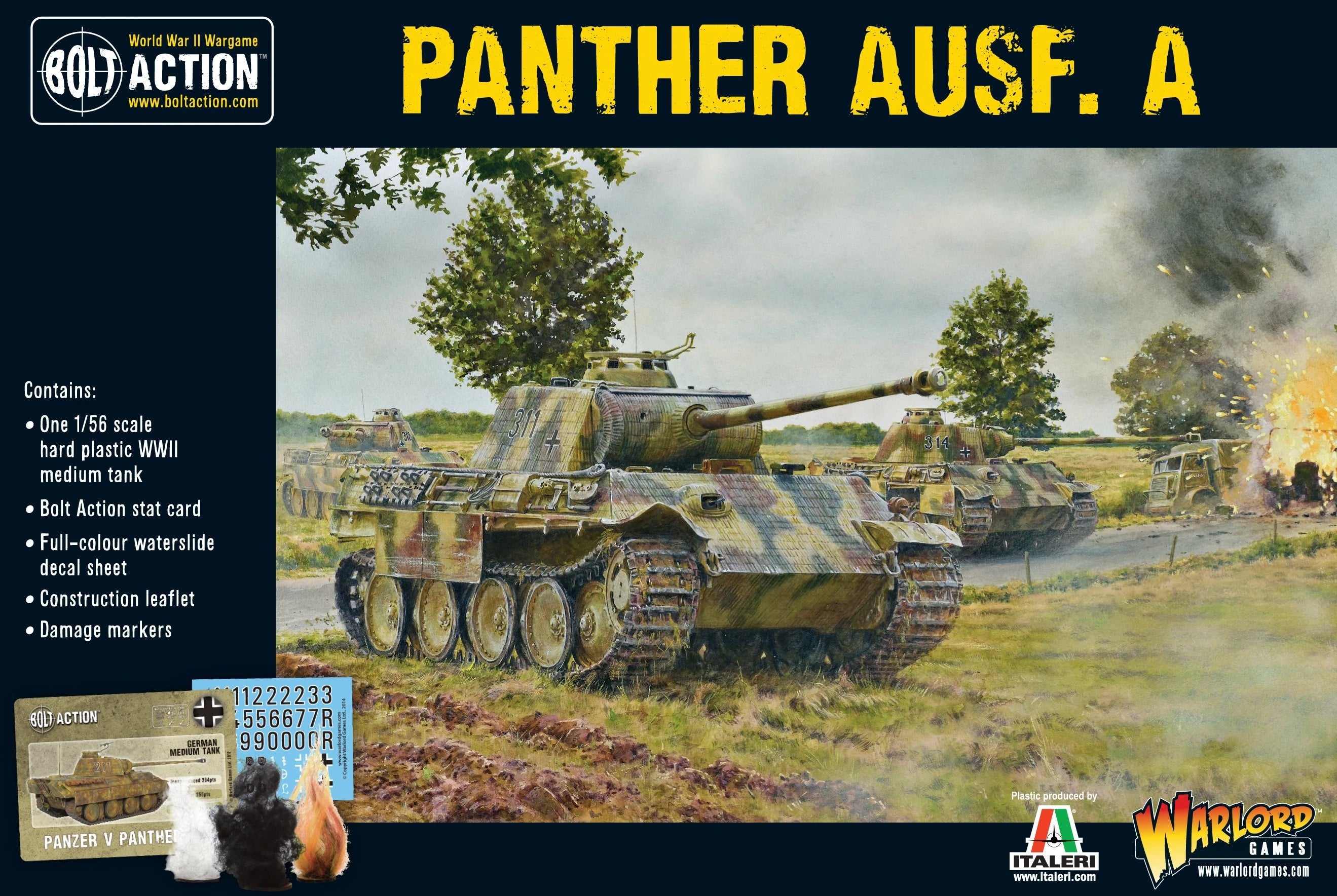 Bolt Action: Panther Ausf. A | Dragon's Lair Comics and Fantasy Houston TX