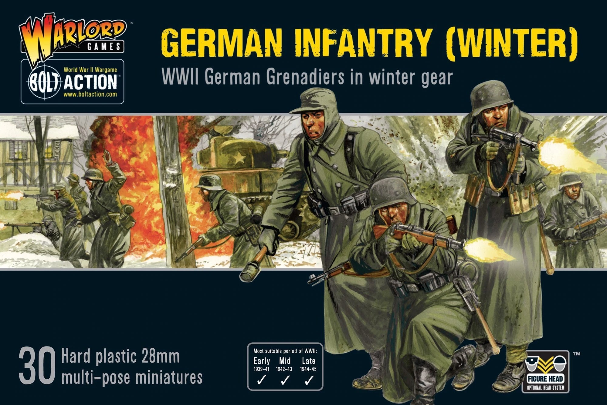 Bolt Action: German Infantry (Winter) | Dragon's Lair Comics and Fantasy Houston TX
