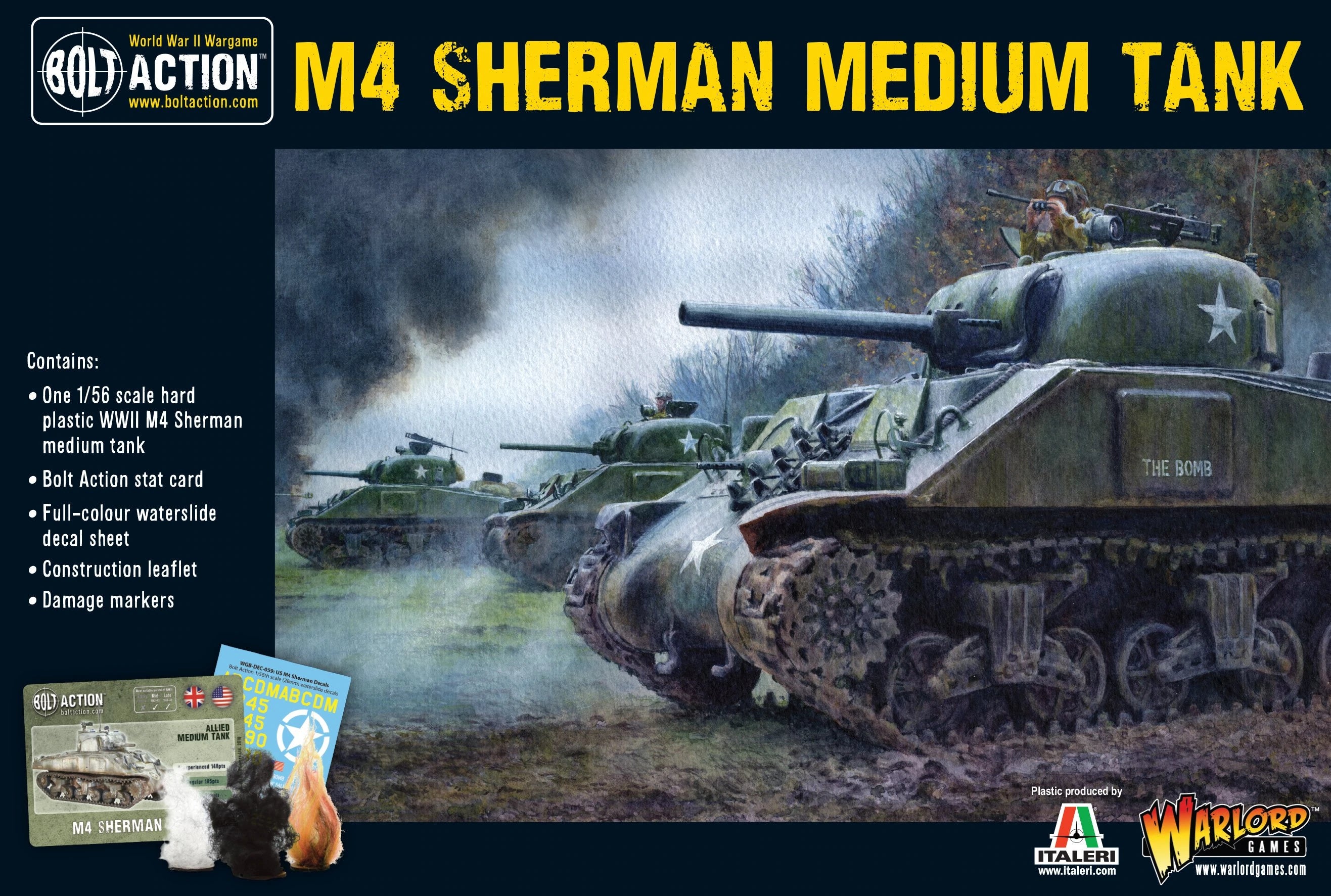 Bolt Action: M4 Sherman Medium Tank | Dragon's Lair Comics and Fantasy Houston TX