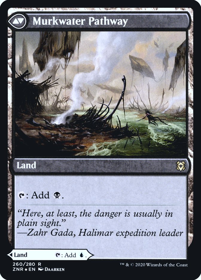 Clearwater Pathway // Murkwater Pathway [Zendikar Rising Prerelease Promos] | Dragon's Lair Comics and Fantasy Houston TX