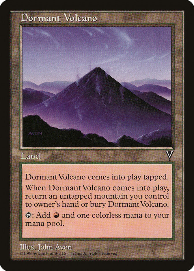Dormant Volcano [Visions] | Dragon's Lair Comics and Fantasy Houston TX