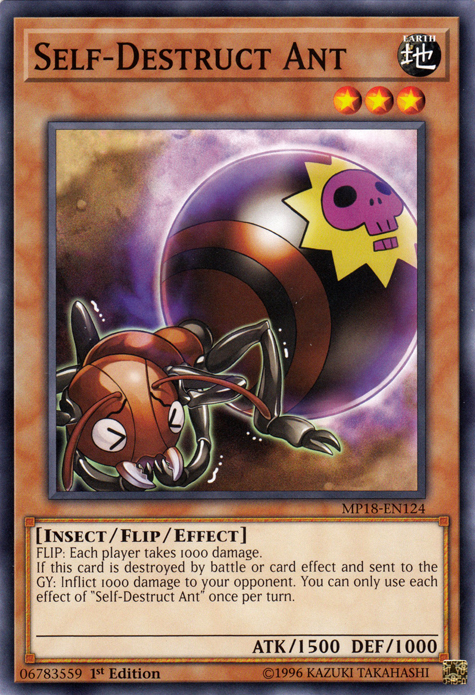 Self-Destruct Ant [MP18-EN124] Common | Dragon's Lair Comics and Fantasy Houston TX