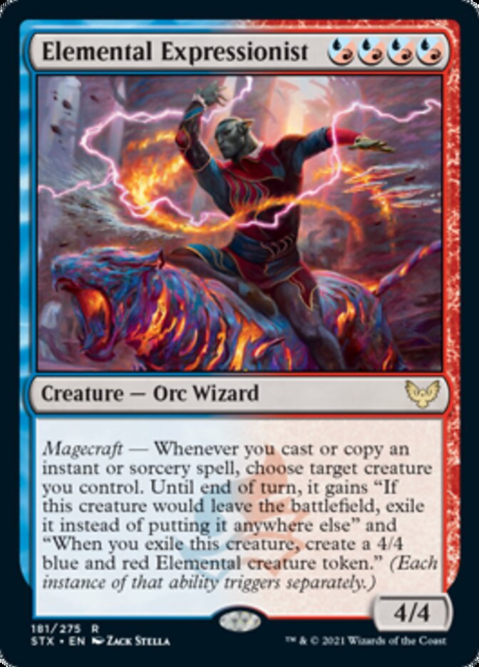 Elemental Expressionist [Strixhaven: School of Mages] | Dragon's Lair Comics and Fantasy Houston TX