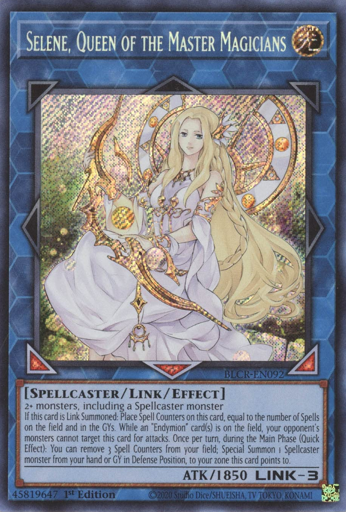 Selene, Queen of the Master Magicians [BLCR-EN092] Secret Rare | Dragon's Lair Comics and Fantasy Houston TX