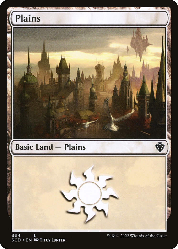 Plains (334) [Starter Commander Decks] | Dragon's Lair Comics and Fantasy Houston TX