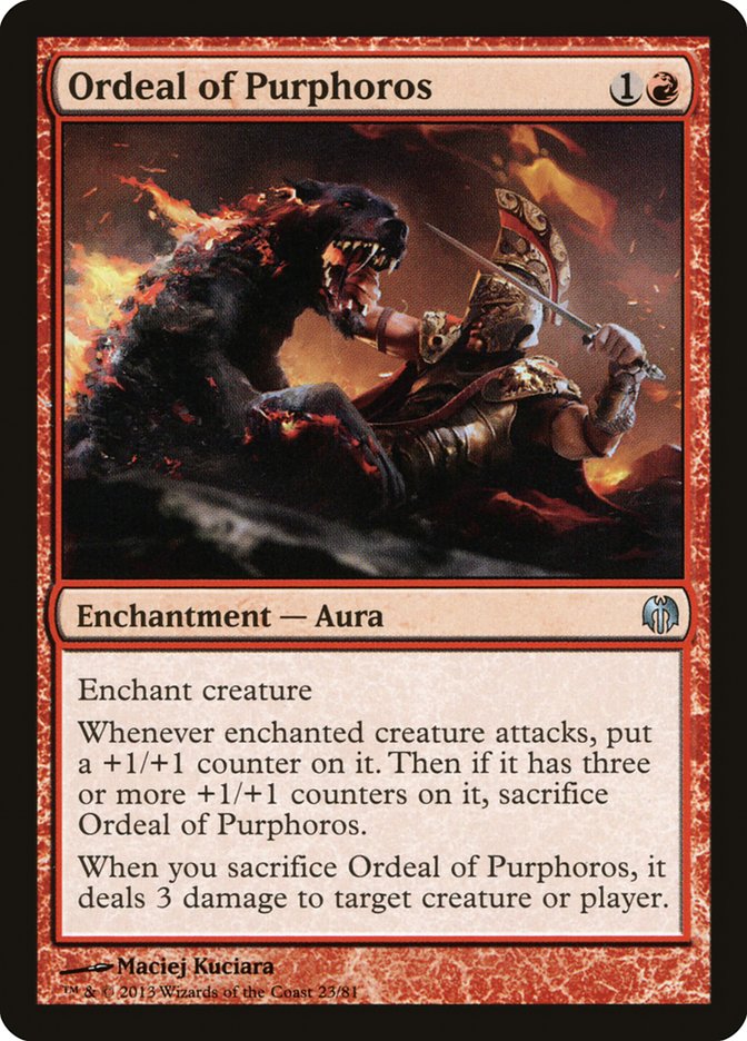 Ordeal of Purphoros [Duel Decks: Heroes vs. Monsters] | Dragon's Lair Comics and Fantasy Houston TX