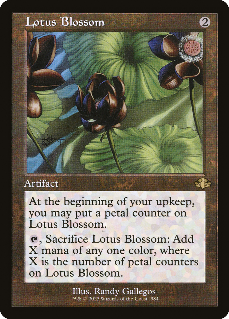 Lotus Blossom (Retro) [Dominaria Remastered] | Dragon's Lair Comics and Fantasy Houston TX