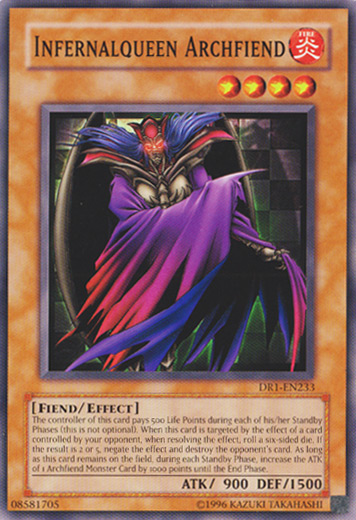 Infernalqueen Archfiend [DR1-EN233] Common | Dragon's Lair Comics and Fantasy Houston TX