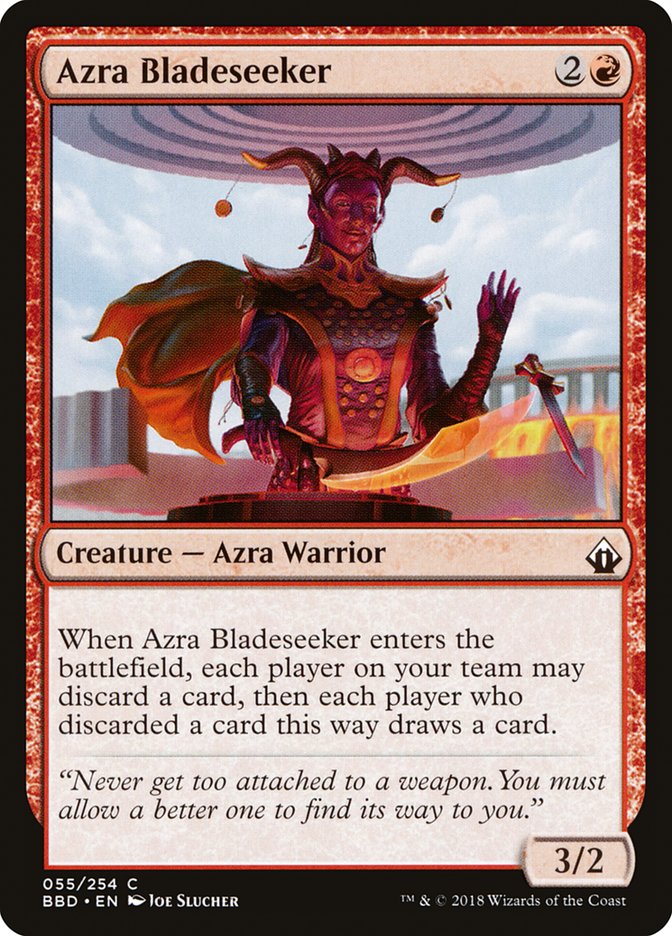 Azra Bladeseeker [Battlebond] | Dragon's Lair Comics and Fantasy Houston TX
