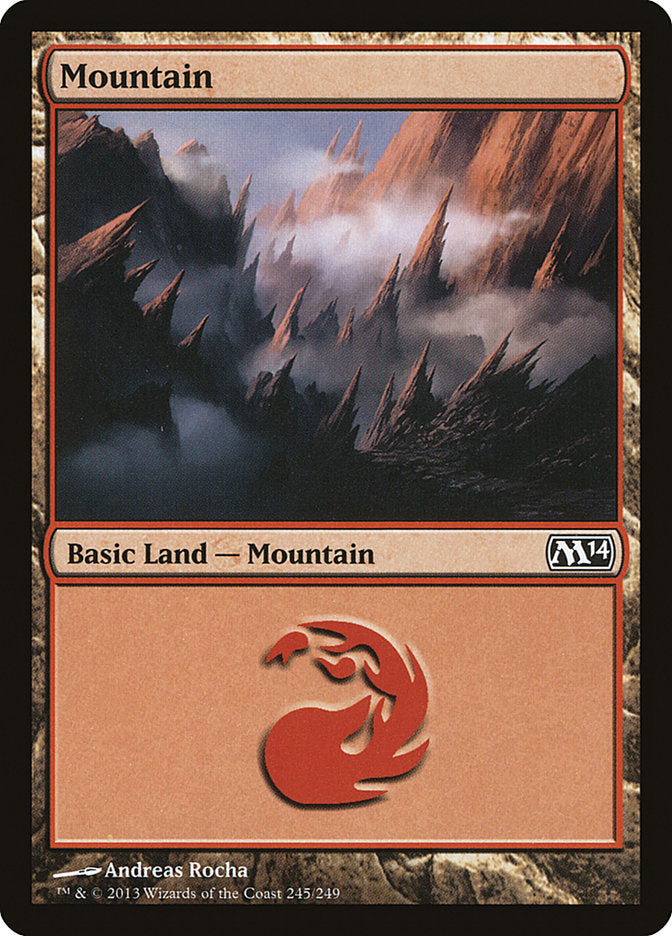 Mountain (245) [Magic 2014] | Dragon's Lair Comics and Fantasy Houston TX