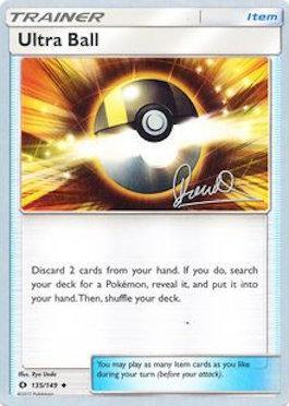 Ultra Ball (135/149) (Infinite Force - Diego Cassiraga) [World Championships 2017] | Dragon's Lair Comics and Fantasy Houston TX