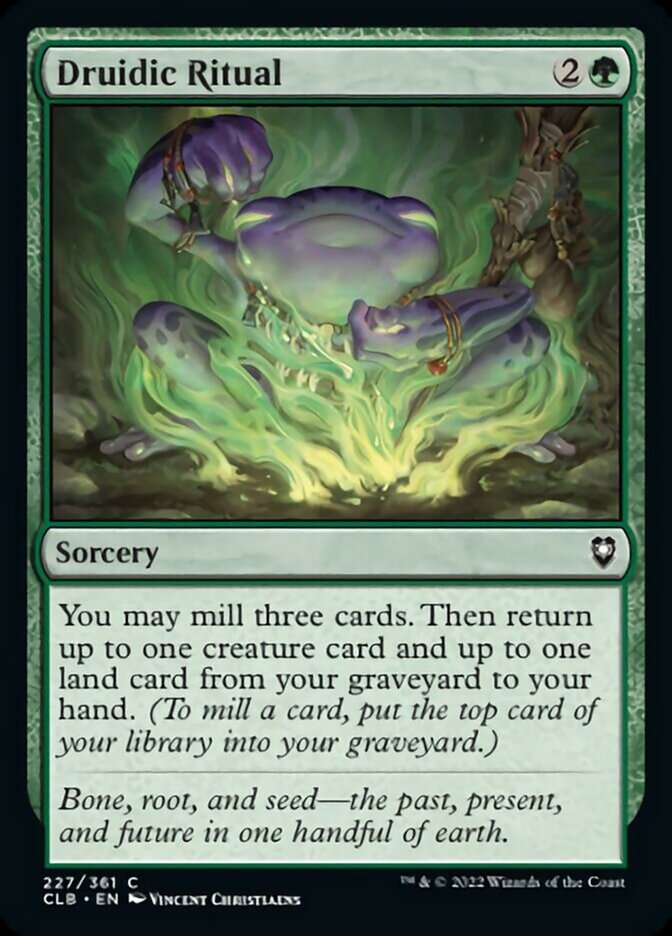Druidic Ritual [Commander Legends: Battle for Baldur's Gate] | Dragon's Lair Comics and Fantasy Houston TX