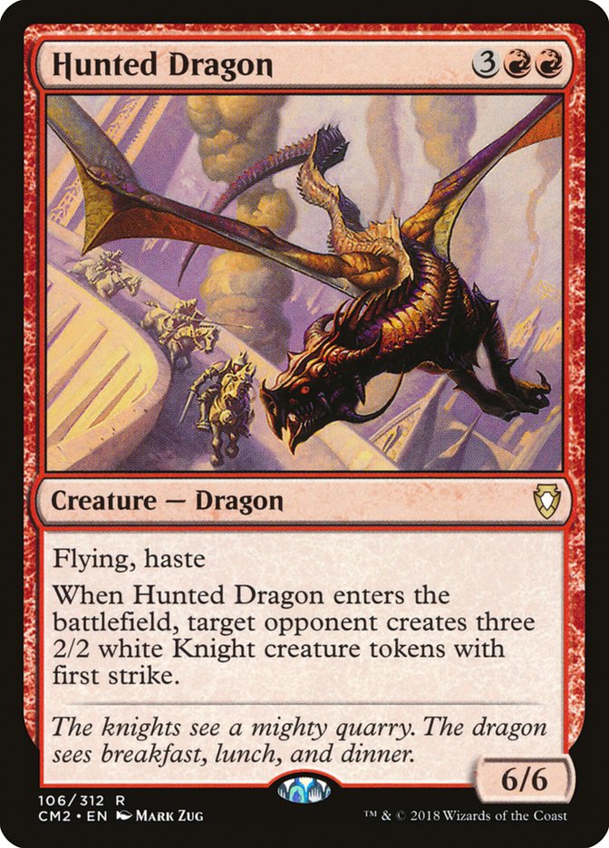Hunted Dragon [Commander Anthology Volume II] | Dragon's Lair Comics and Fantasy Houston TX