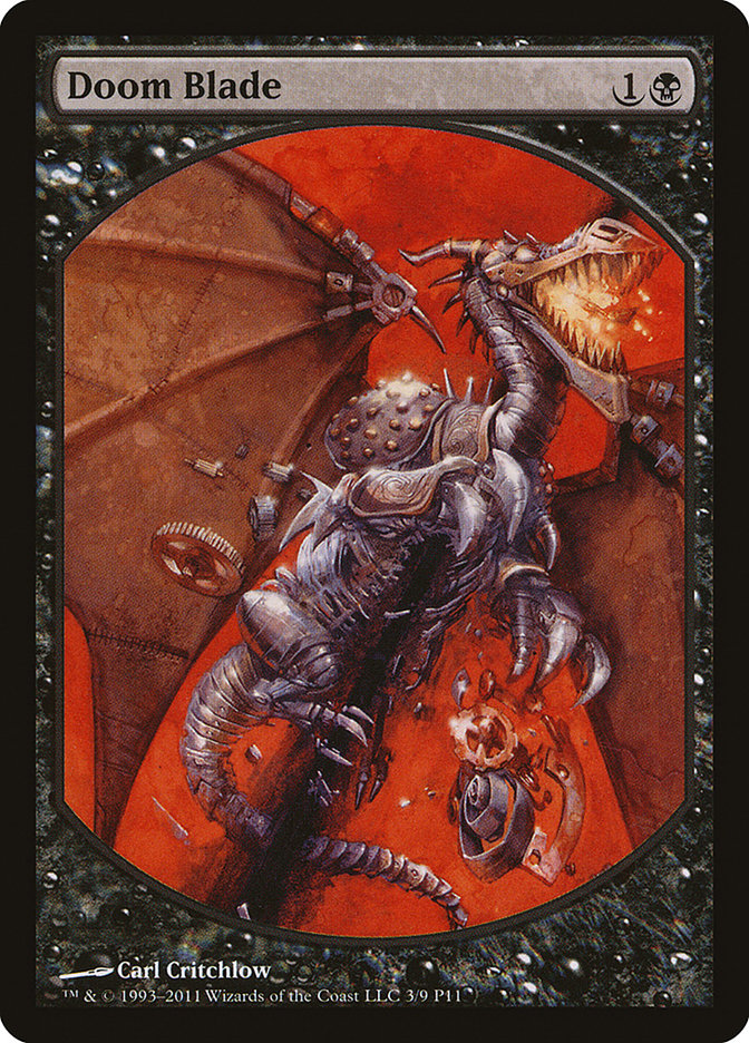 Doom Blade [Magic Player Rewards 2011] | Dragon's Lair Comics and Fantasy Houston TX