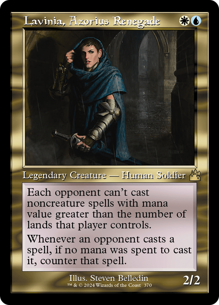 Lavinia, Azorius Renegade (Retro Frame) [Ravnica Remastered] | Dragon's Lair Comics and Fantasy Houston TX