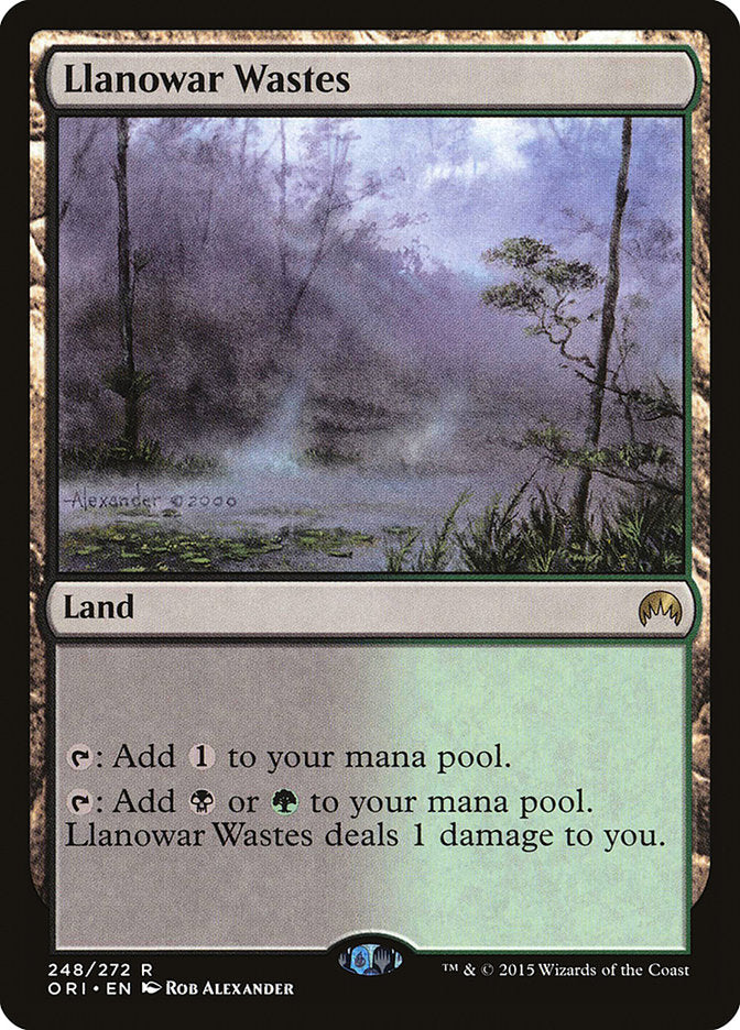 Llanowar Wastes [Magic Origins] | Dragon's Lair Comics and Fantasy Houston TX