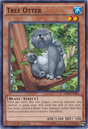 Tree Otter [BP03-EN062] Common | Dragon's Lair Comics and Fantasy Houston TX