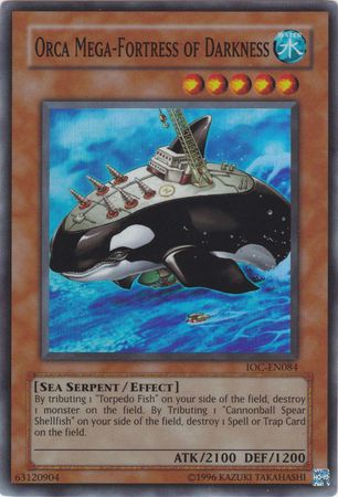 Orca Mega-Fortress of Darkness [IOC-EN084] Super Rare | Dragon's Lair Comics and Fantasy Houston TX