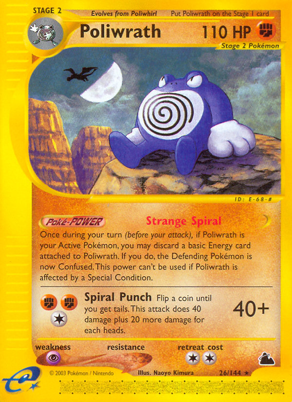 Poliwrath (26/144) [Skyridge] | Dragon's Lair Comics and Fantasy Houston TX
